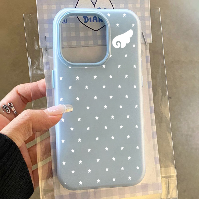Phone Cases Xiaomi 15 - 귀여운 한국 미학 스타 엔젤 날개