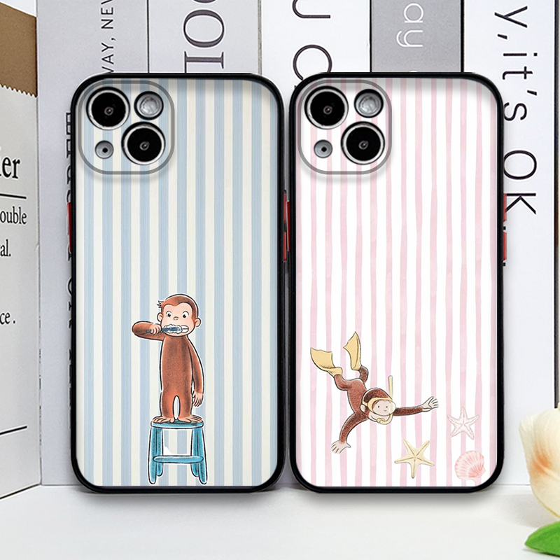 Phone Cases Xr Iphone - 만화 줄무늬 원숭이 고양이 폰케이스 아이폰