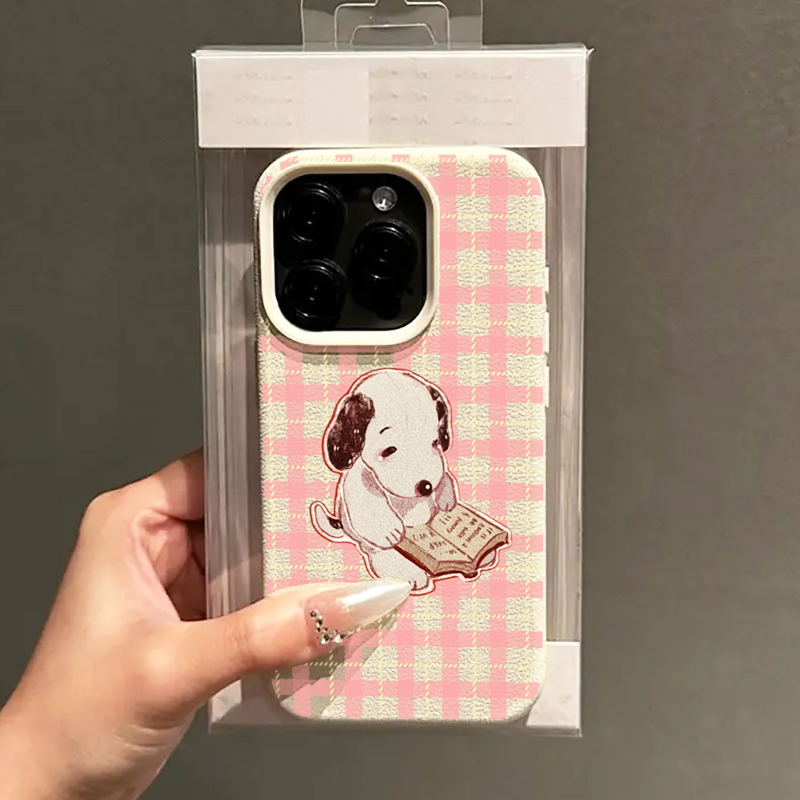 귀여운 빈티지 북 도그 리치 패턴 폰 케이스 삼성 갤럭 - Phone Cases Galaxy A16 5G 리뷰 및 가격