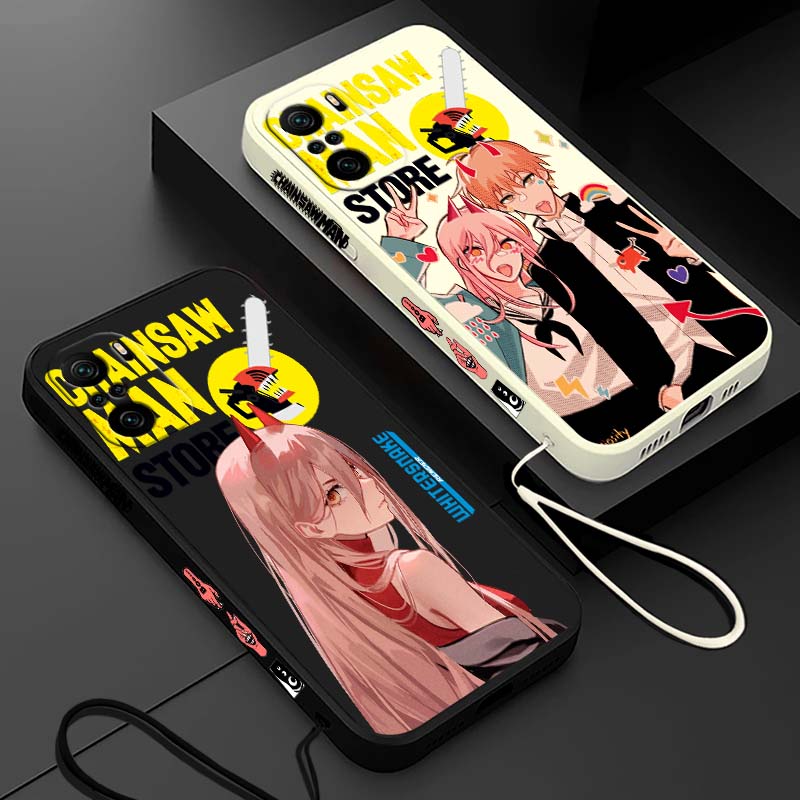애니메이션 체인소맨 파워 덴지 커버 샤오미 레드미 노트 - Phone Cases Xiaomi 15 리뷰 및 가격