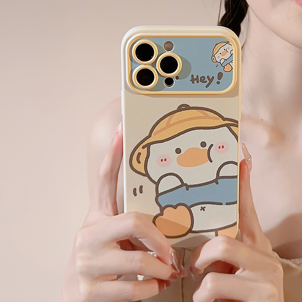 한국 만화 노란 오리 폰 케이스 아이폰 17 에어 16 - Phone Cases Xr Iphone 리뷰 및 가격