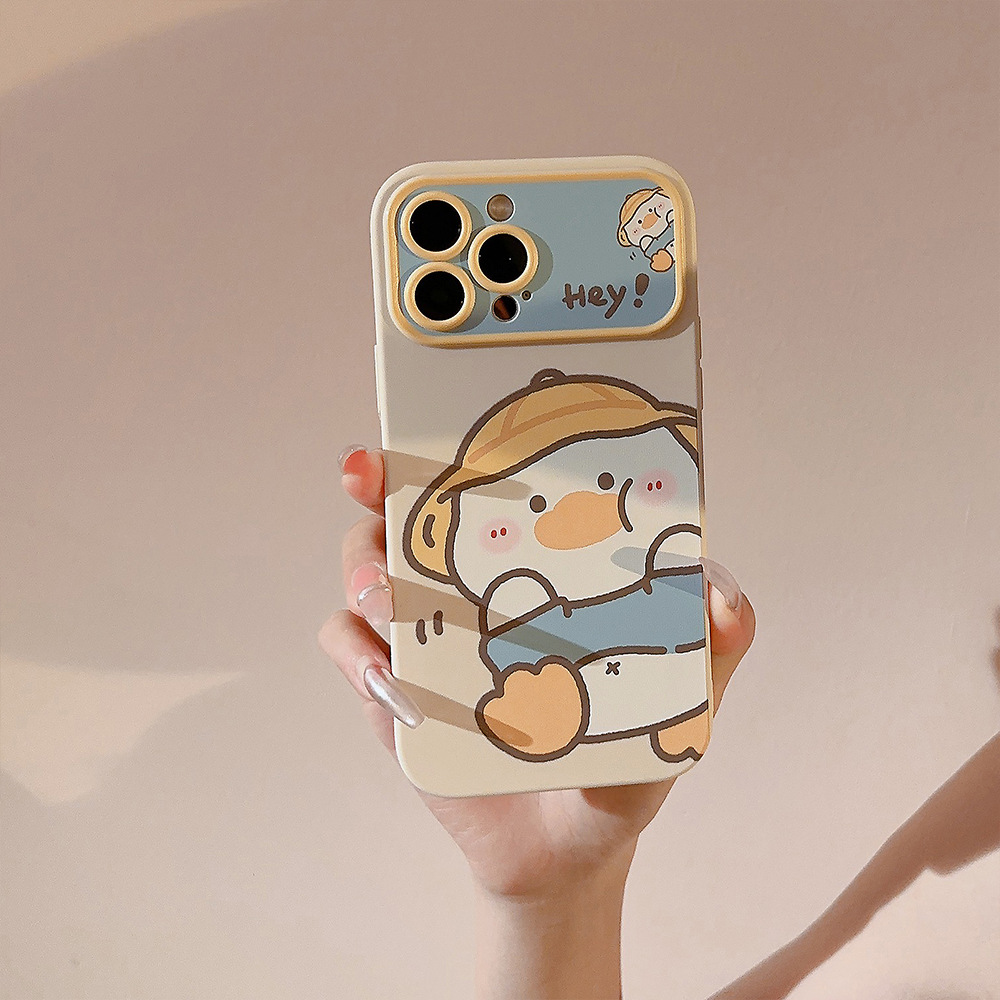 한국 만화 노란 오리 폰 케이스 아이폰 17 에어 16 - Phone Cases Xr Iphone 리뷰 및 가격