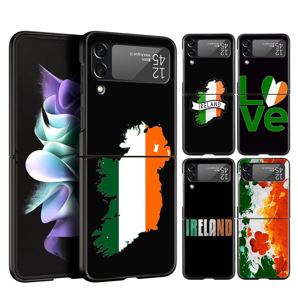 아일랜드 국기 폰 케이스 삼성 갤럭시 Z 플립 3 4  - Phone Cases Ireland 리뷰 및 가격