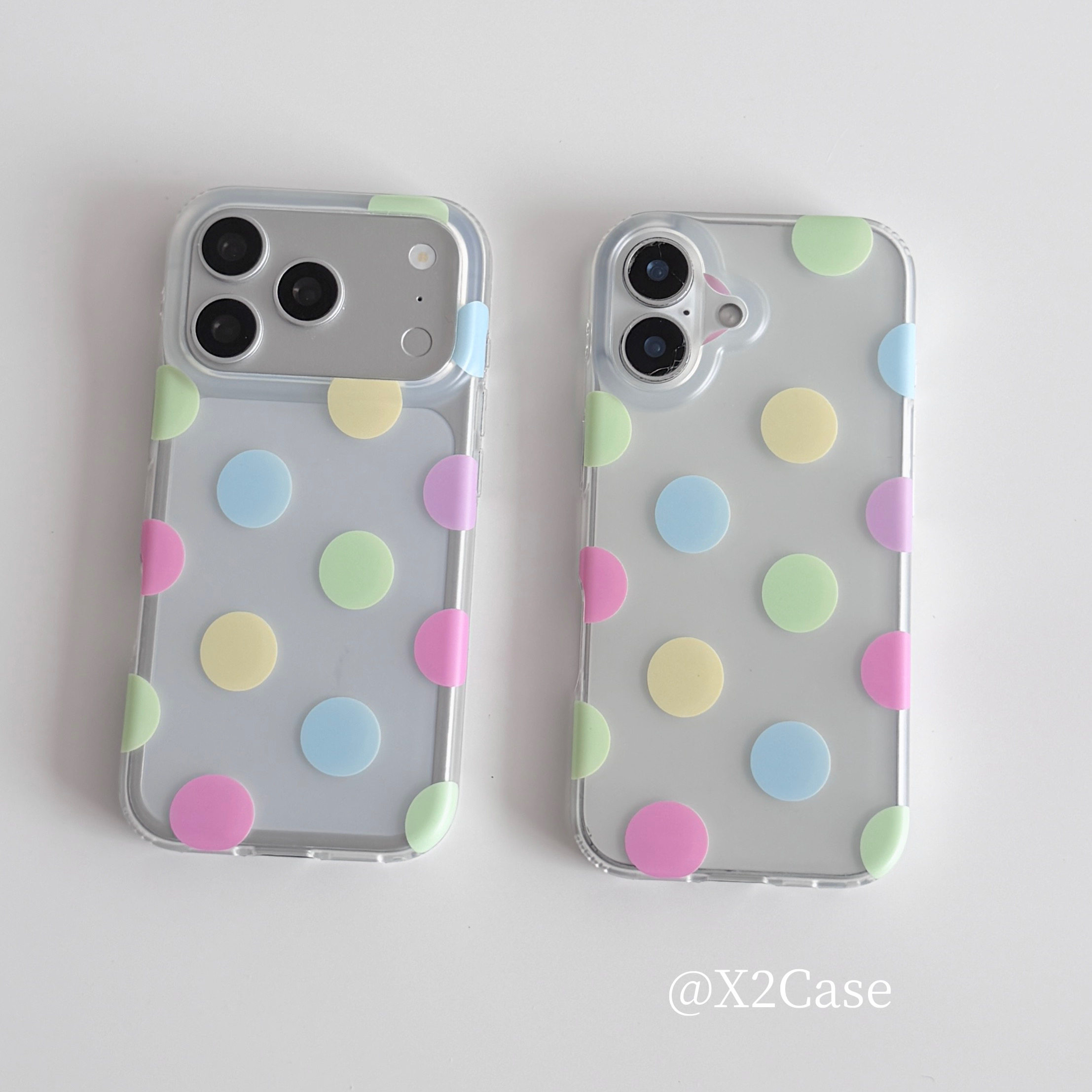 한국 인스 컬러풀 폴카 도트 무광 폰 케이스 아이폰 울 - Phone Cases Xr Iphone 리뷰 및 가격