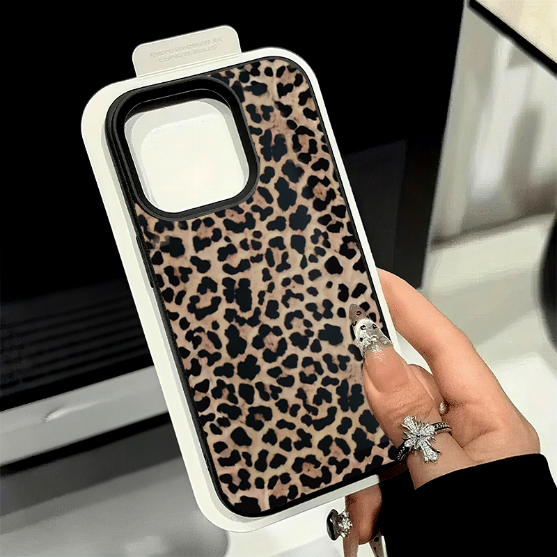 충격 방지 블랙 레오파드 리치 텍스처 소프트 폰 케이스 - Phone Cases Xr Iphone 리뷰 및 가격