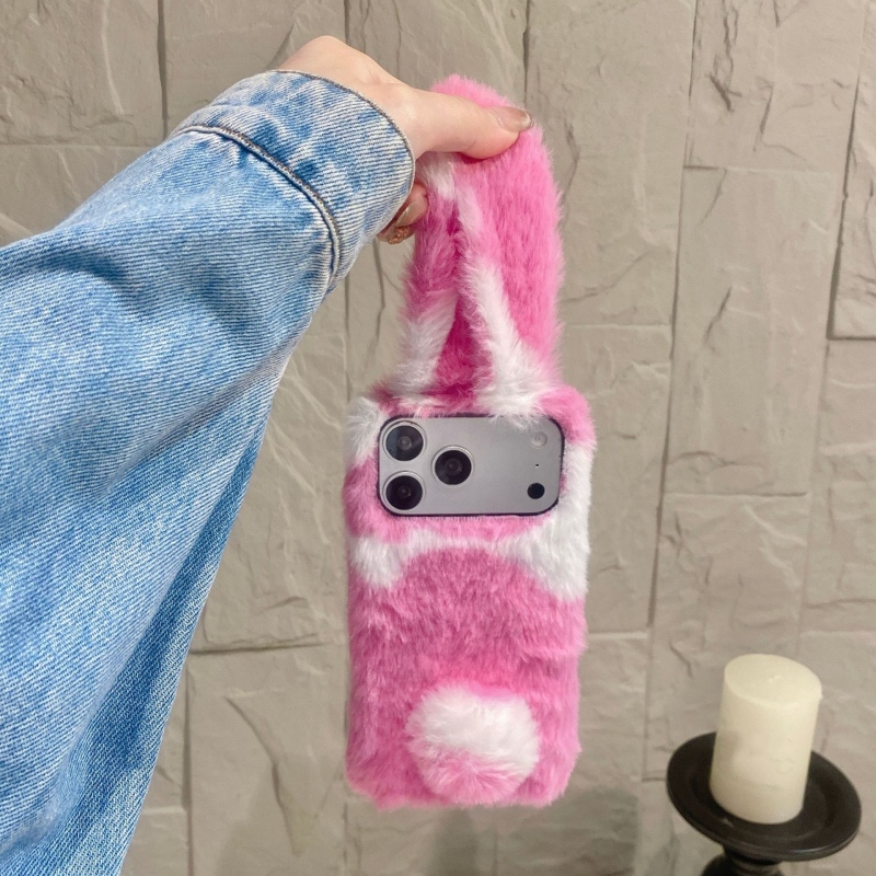 귀여운 토끼 디자인 폭신한 폰 케이스 아이폰 17 16 - Phone Cases For Iphone 16 리뷰 및 가격