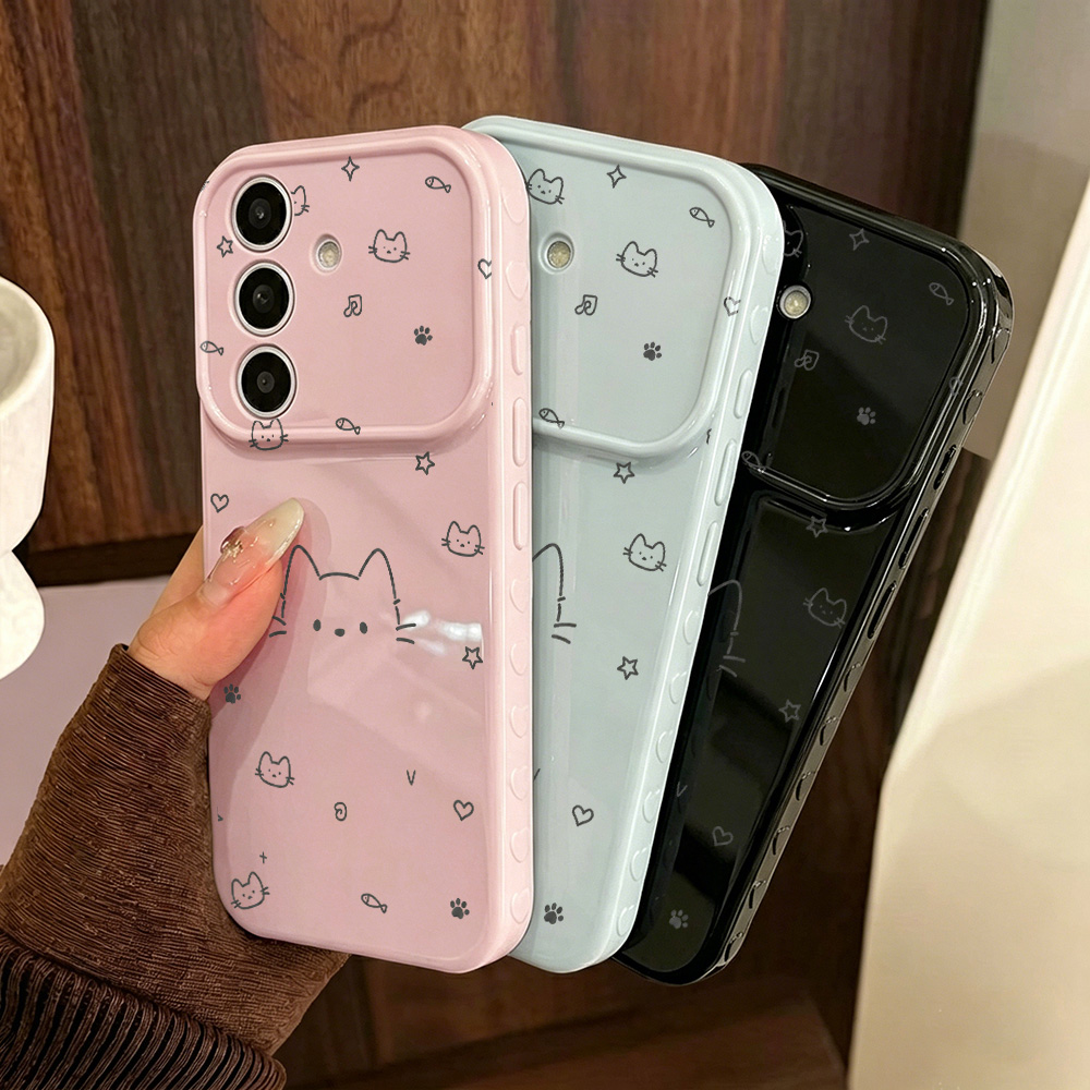 귀여운 고양이 폰 케이스 삼성 A56 5G A16 A3 - Phone Cases Galaxy A16 5G 리뷰 및 가격