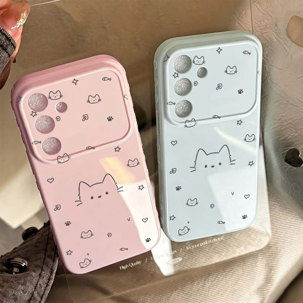 귀여운 고양이 폰 케이스 삼성 A56 5G A16 A3 - Phone Cases Galaxy A16 5G 리뷰 및 가격