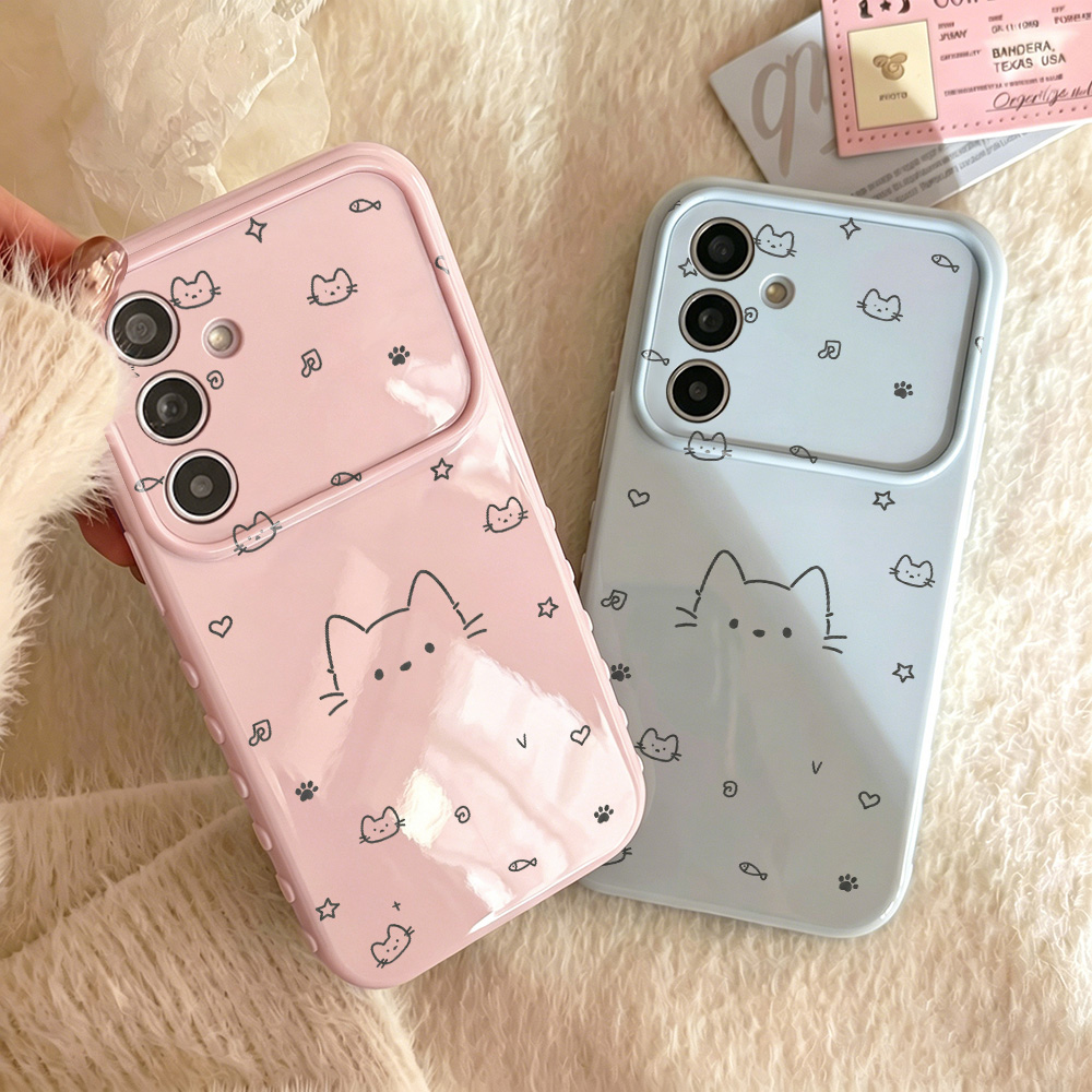 귀여운 고양이 폰 케이스 삼성 A56 5G A16 A3 - Phone Cases Galaxy A16 5G 리뷰 및 가격